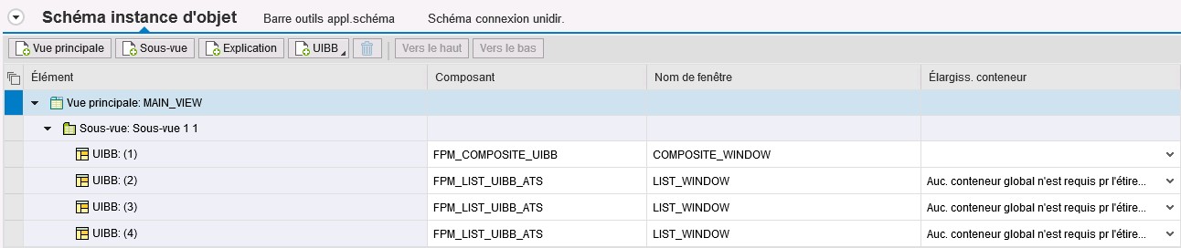 FPM - Application - Composant OIF - Liste des UIBB